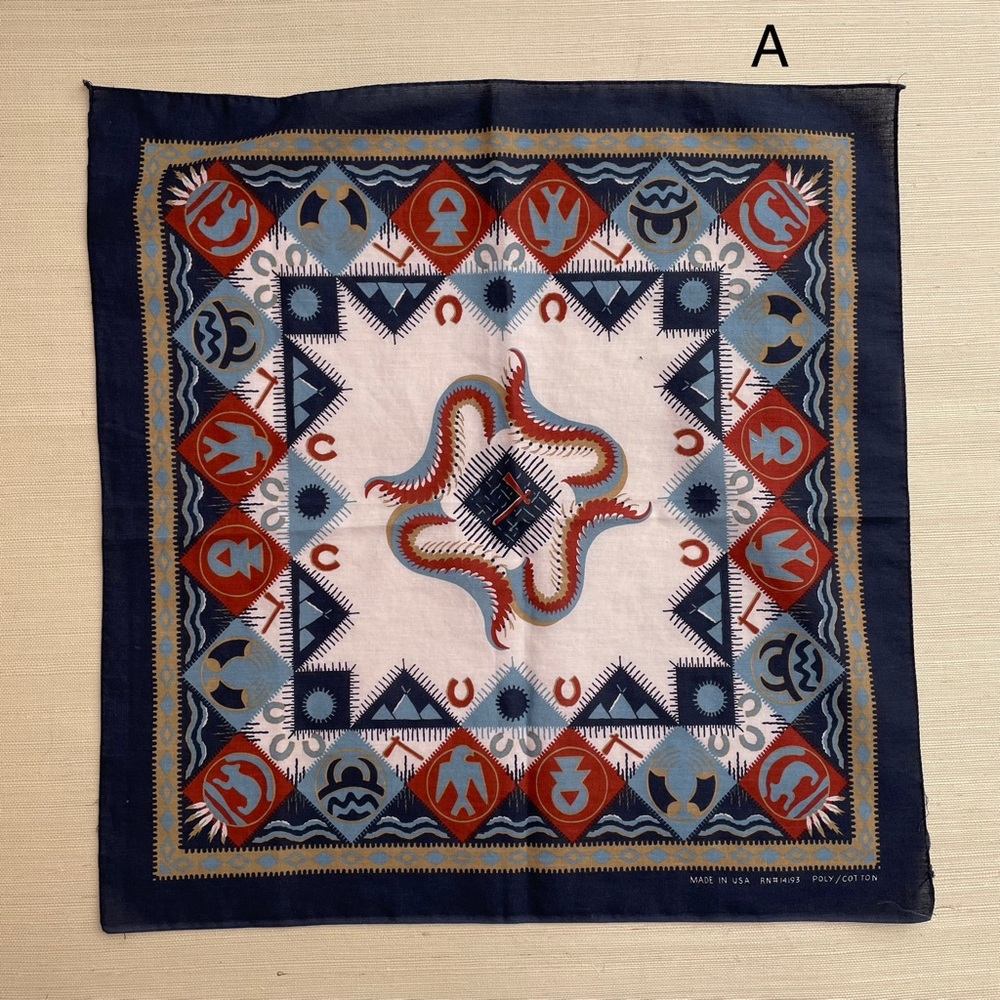 Wamcraft | Southwestern Western Square Bandana